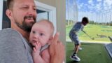 Little Baby Oliver Update, Kings Bowling & Jackson's First Time At TopGolf | Home Vlog