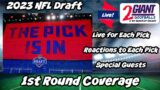 Live Show for the First Day of the 2023 NFL Draft – Round 1