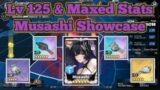 Lv 125 & Maxed Stats Musashi Showcase | Azur Lane