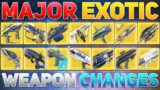 MAJOR Exotic Weapon Overhauls, Perk Updates, Custom Weapon Reticles | Destiny 2 Season of the Deep