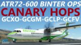 MSFS | ATR 72-600 Canary Island Hops on VATSIM! Tenerife – La Gomera – Gran Canaria – Fuertaventura!