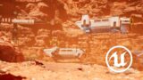 Mars Base Environment (Unreal Engine 5 & Timelapse)