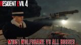 Max M1851 Wolfsbane vs All Bosses – Resident Evil 4 Remake