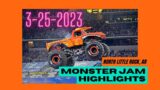 Monster Jam 2023 Highlights – North Little Rock, Arkansas