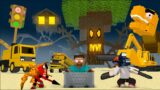 Monster School : All Boss Monsters Vs Train School | All Episode – Minecraft Animation