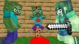 Monster School : Zombie Family Die – minecraft animation