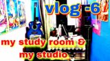 My study room & my studio //  vlog -6