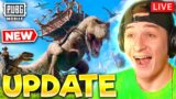 NEW DINOSAUR UPDATE GAMEPLAY! PUBG MOBILE LIVE