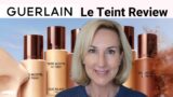 NEW!  GUERLAIN TERRACOTTA LE TEINT HEALTHY GLOW FOUNDATION | REVIEW | WEAR TEST |  DRY, MATURE SKIN
