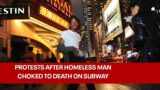 NYC subway chokehold: Outrage grows after homeless man's death