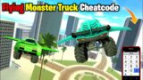 New Flying Monster Truck Cheatcode update in Indian Bikes Driving game 3d