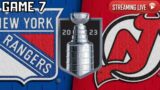 New York Rangers vs New Jersey Devils Game 7 LIVE | NHL Stanley Cup Playoffs 2023 Stream [PxP]