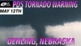 PDS Tornado Warning- Uehling/Lyons, Nebraska (May 12th, 2023)