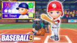 PLATINUM MIKE TROUT JOINS THE SQUAD! Baseball 9 Gameplay #18