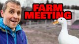 Pig Health, Hatching, New Barn: May Farm Meeting