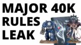 REACTING to Big 10th Edition Rules Leak – Transports, Aircraft, Game Setup + Terrain
