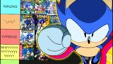 Ranking (most of) the Sonic Openings