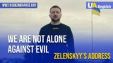 Remembering WW2: Zelenskyy's Address on Defeating Evil Together