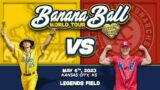 (Round 3) KANSAS CITY MONARCHS (1-1) vs SAVANNAH BANANAS (1-1) – 2023 Banana Ball World Tour