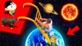 SHINCHAN AND FRANKLIN REACHED SPACE WITH MAGICAL STAIRS IN GTA 5
