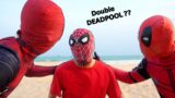 SPIDER-MAN Bros vs Double DEADPOOL In Real Life ( SuperHeroes Comedy Video )