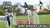 STAR SHOCKS US ALL OUT EVENTING!! // Stepping back up to 100 vlog