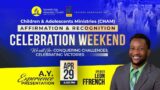 Sab., Apr. 29, 2023 | CJC Online Church | CHAM Affirmation & Recognition Weekend | 4:00 PM
