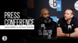 Sean Marks & Jacque Vaughn End of Season Press Conference | Brooklyn Nets