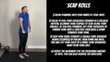 Shoulder Pain Relief: Scap Rolls to the Rescue