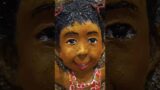 Smiling Face made of Clay | Terracotta Artwork #shorts