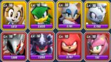 Sonic Forces- My All Max Rare vs All Max Challengers: Cream, Tangle, Movie Knuckles, Infinite, Rusty