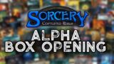 Sorcery Contested Realm Box – ALPHA Box Opening