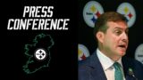 Steelers press conference from Ireland