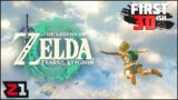THE BEGINNING OF AN EPIC ADVENTURE ?! The Legend Of Zelda Tears Of The Kingdom First Look