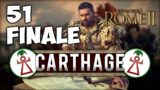 THE GRAND CARTHAGINIAN FINALE! Total War: Rome II – Wars of the Gods Mod – Carthage Campaign #51