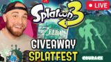 THE LEGEND OF ZELDA SPLATFEST! TEAM COURAGE WITH VIEWERS! Giving Away 1 Copy of Tears of The Kingdom