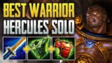 THE OP WARRIOR! Hercules Solo Gameplay (SMITE Ranked Conquest)