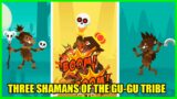 THREE SHAMANS OF THE GU-GU TRIBE in the game HERO OF ARCHERY and DRACON SLAYER. On the COOL GAVE. cg
