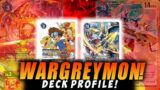TIER ONE! Digimon BT12 WarGreymon Deck Profile!