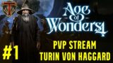 TURIN VON HAGGARD, Cackling Wizard | Dark Necromancer Mage Culture PVP – Age of Wonders 4