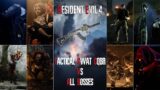 Tactical SWAT CQBR VS All Bosses – Resident Evil 4 Remake (Professional) 4K 60Fps