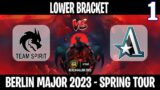 Team Spirit vs Aster Game 1 | Bo3 | Lower Bracket ESL ONE Berlin Major 2023 | Spotnet Dota 2