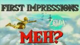 Tears of the Kingdom – First Impressions (A BotW Hater's First Playthrough)