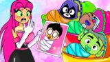 Teen Titans Go! Animation | Starfire Have Baby???