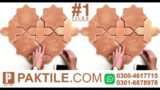 Terracotta Floor Tile Design Price in Pakistan. Tassu Floor Tile Size. #terracottatile #KhaprailTile