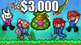 Terraria $3,000 Race, But Treasure Bags Give Random Items…