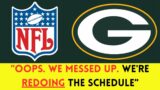 The STRANGEST NFL SCHEDULE RELEASE CONTROVERSY