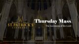 Thursday Mass – May 18th 2023