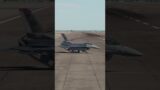 Tokyo Drift! F-16 Locks breaks on landing pitches all over the runway almost crashes #dcs #shorts