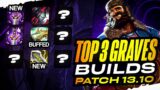 Top 3 Graves Builds For Patch 13.10 – Midseason Item Updates